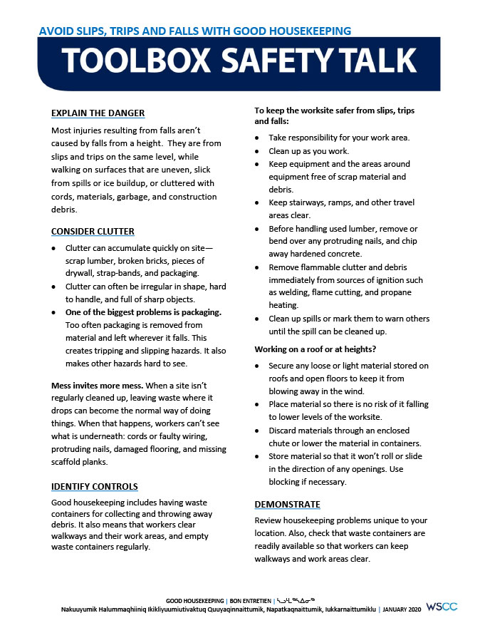 Good Housekeeping WSCC Workers Safety And Compensation Commission good-housekeeping-wscc-workers-safety-and-compensation-commission